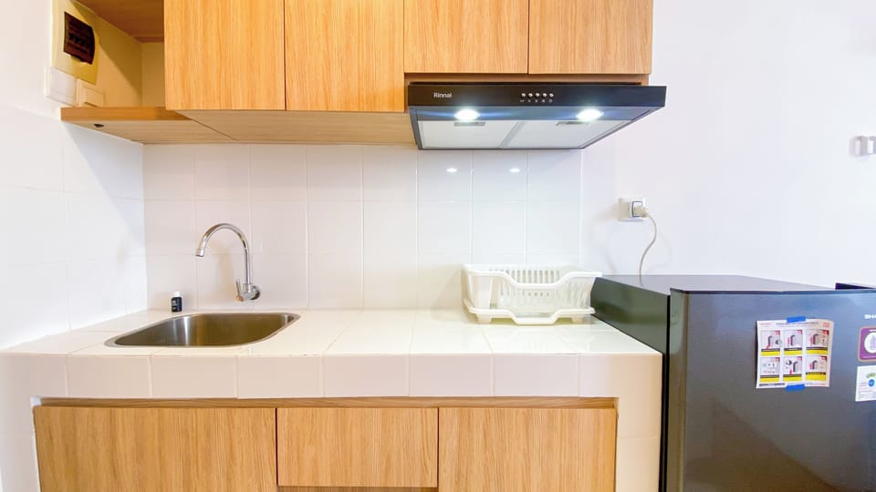 Deluxe Studio | Private kitchen | Fridge, stovetop, rice cooker