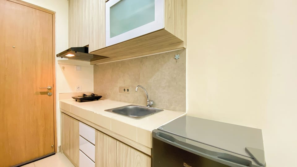 Deluxe Studio | Private kitchen | Fridge, stovetop, rice cooker
