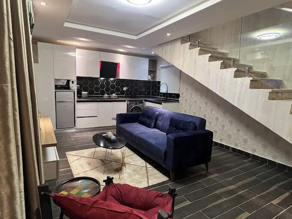 Junior Apartment, Balcony, City View | 2 bedrooms, desk, laptop workspace, iron/ironing board