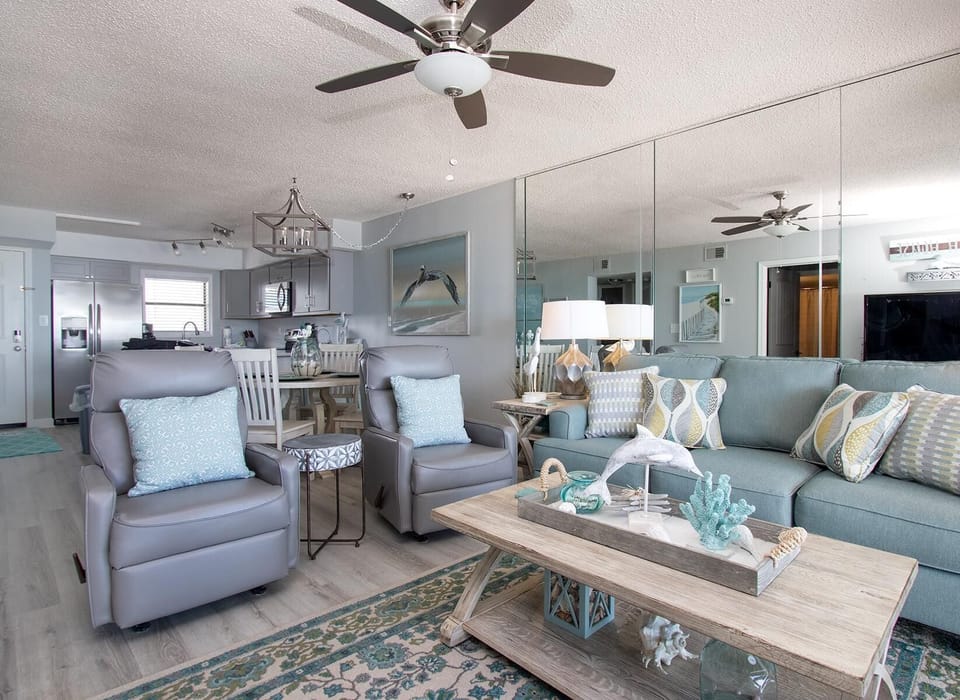 Condo, Multiple Beds (Seaside Beach & Racquet 4708) | Living area