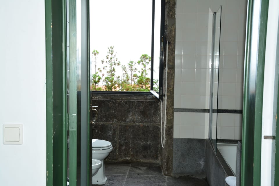 Standard Double or Twin Room | Bathroom | Combined shower/tub, hair dryer, bidet, towels