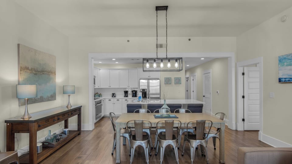 Condo, Multiple Beds, Patio, Garden View (Redfish Village M-2 422 - Deja Blue) | Dining
