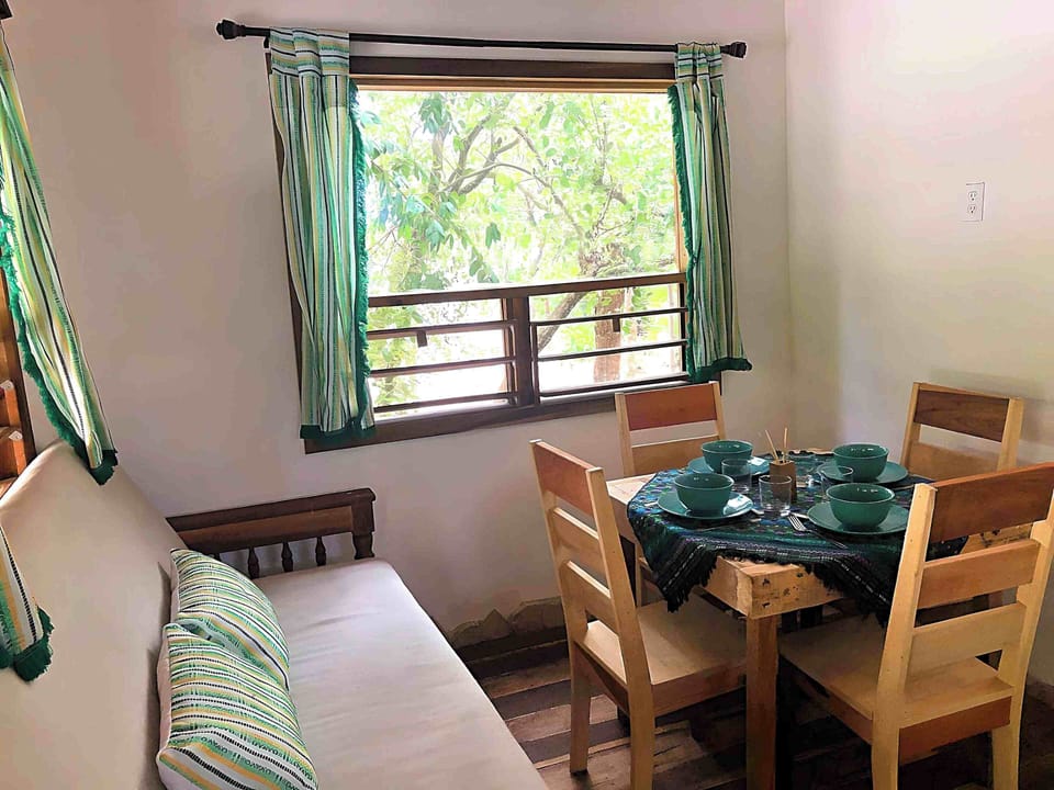 Family Bungalow, Garden View | Living area | 32-inch Smart TV with digital channels