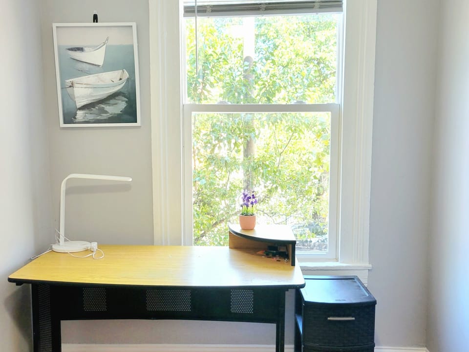 Economy Double Room | Individually furnished, desk, laptop workspace, free WiFi