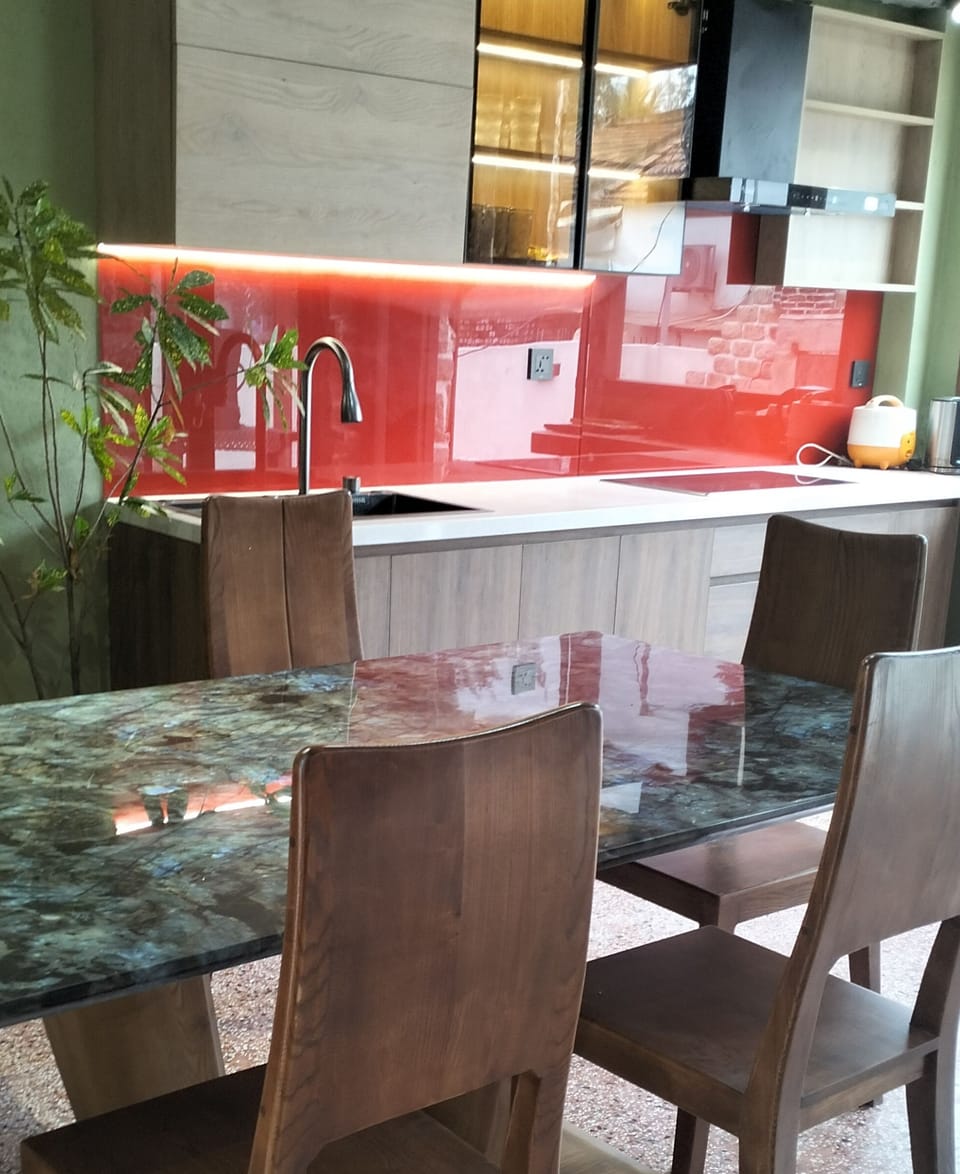 Comfort Villa, 3 Bedrooms, Kitchen, Garden View | Private kitchen | Electric kettle