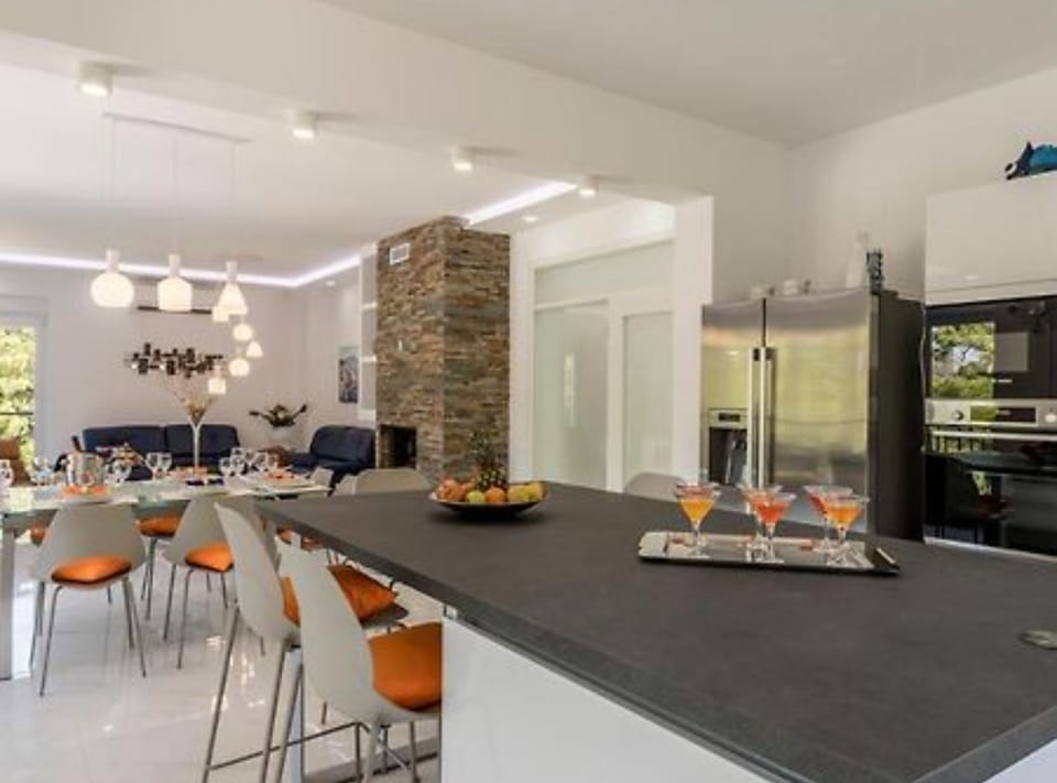 Villa (Four Bedroom Villa with Pool) | Private kitchen | Fridge
