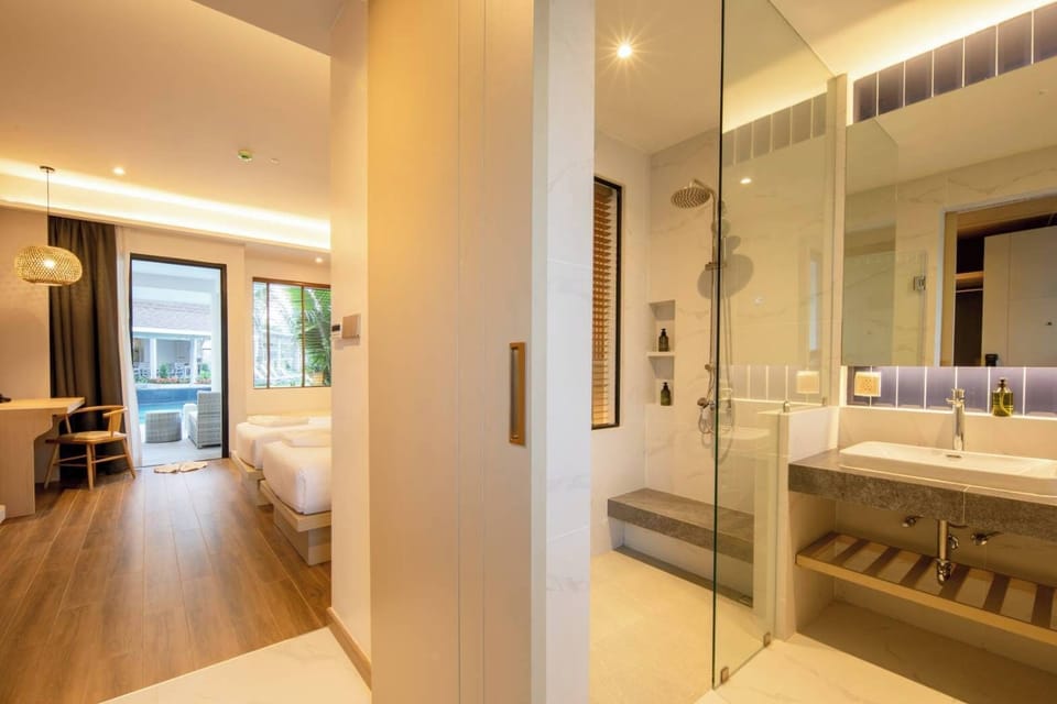 Bathrobes, slippers