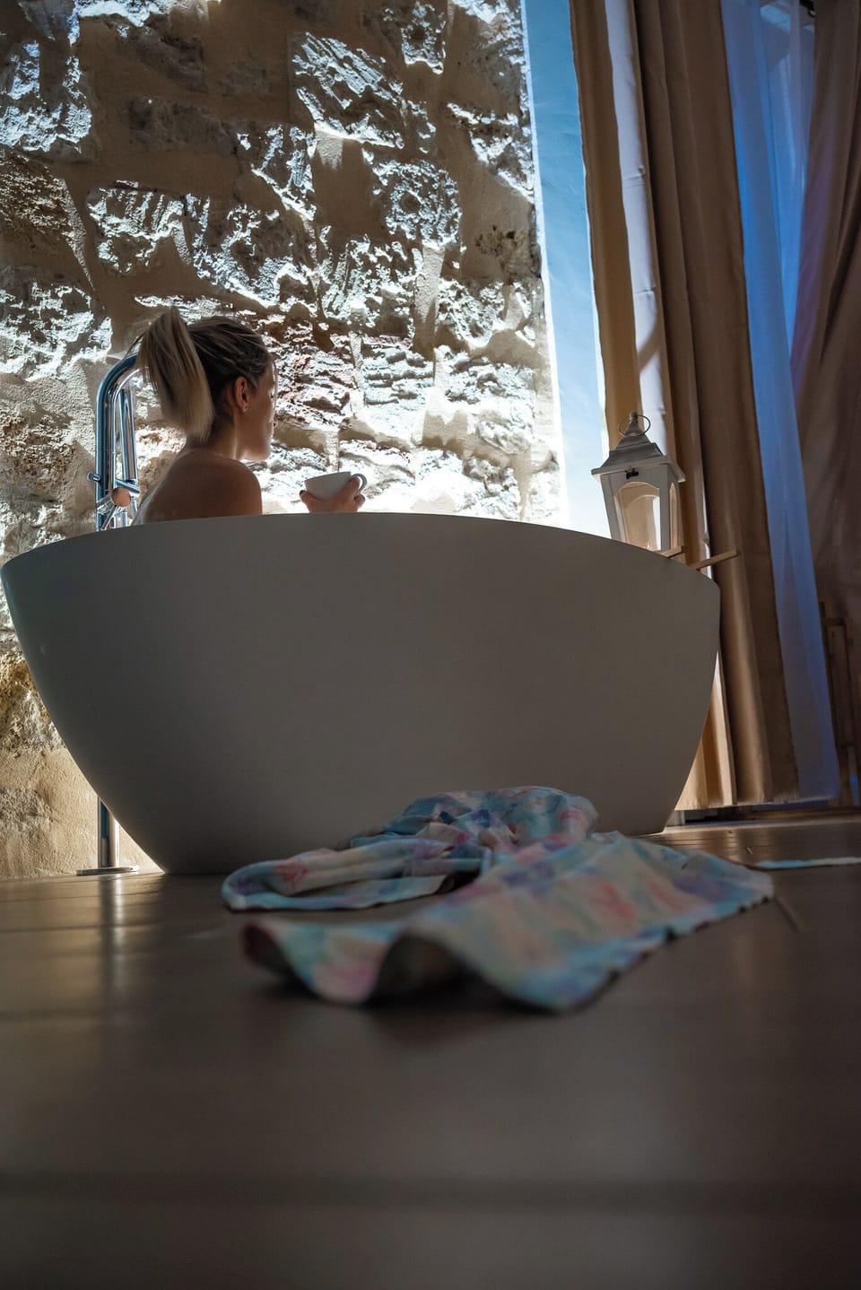 Luxury Double Room | Desk, laptop workspace, iron/ironing board, free WiFi