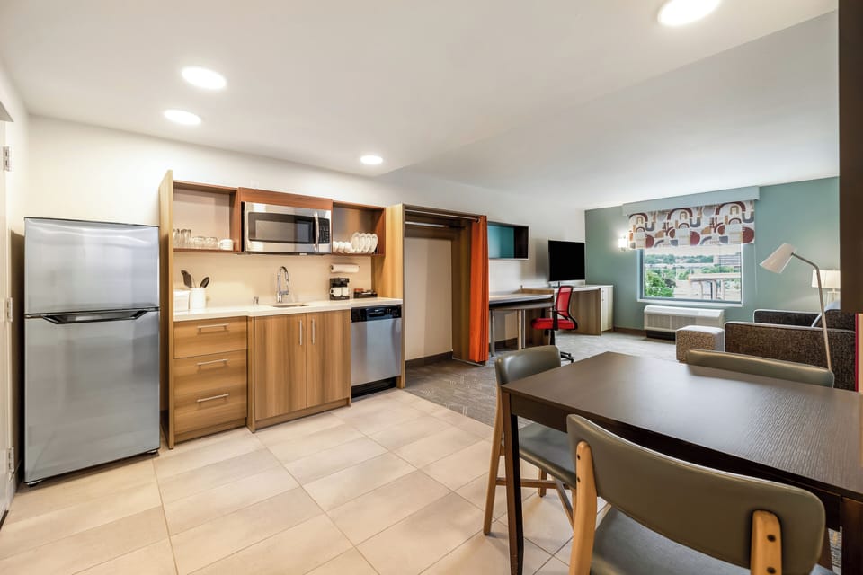 In-room safe, desk, iron/ironing board, WiFi (free)