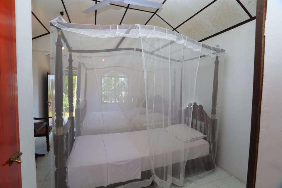 Standard Double Room With Pool View | Minibar, in-room safe, desk, iron/ironing board