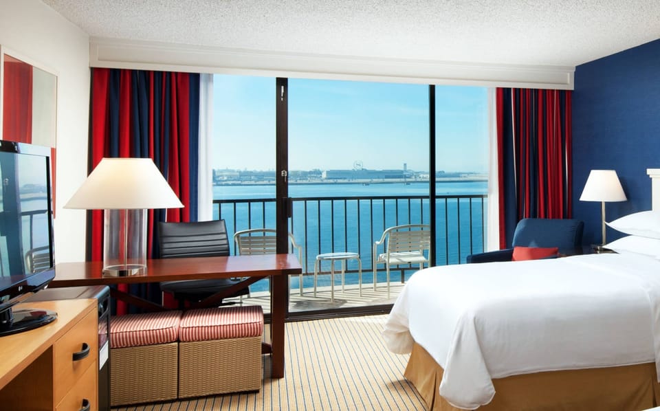 Deluxe Room, 2 Double Beds, Bay View, Tower | View from room