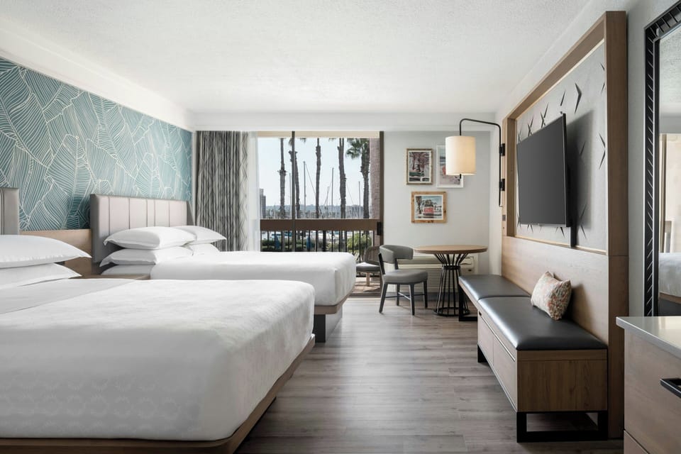 Premium Room, 2 Queen Beds, (Lanai Tower Newly Renovated) | Premium bedding, down comforters, in-room safe, desk