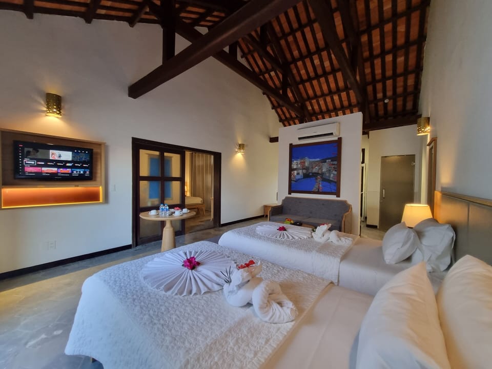 Family Room, 2 Bedrooms, Non Smoking | Premium bedding, memory foam beds, minibar, in-room safe