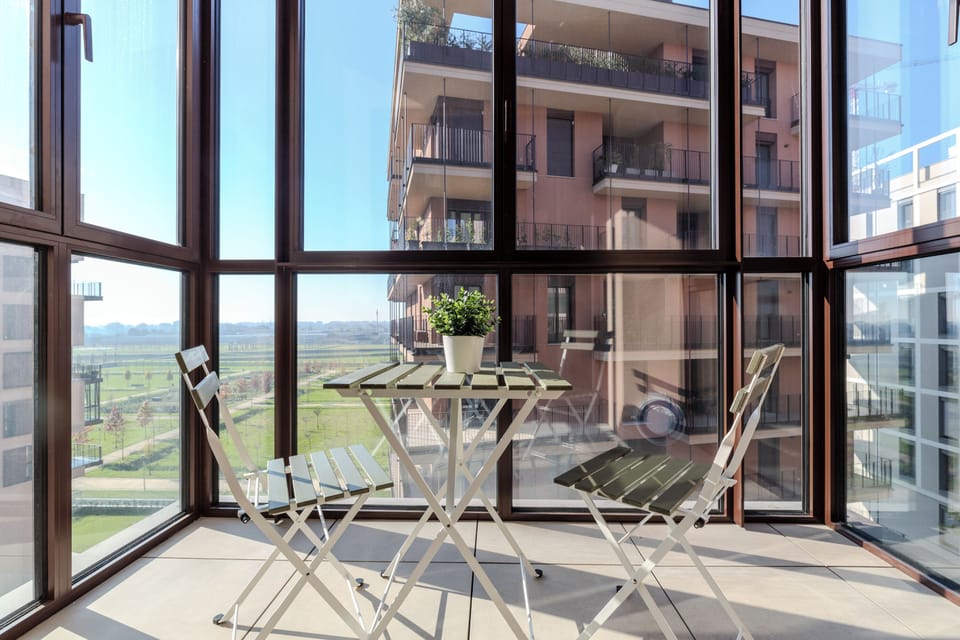 Luxury Studio, City View | Terrace/patio