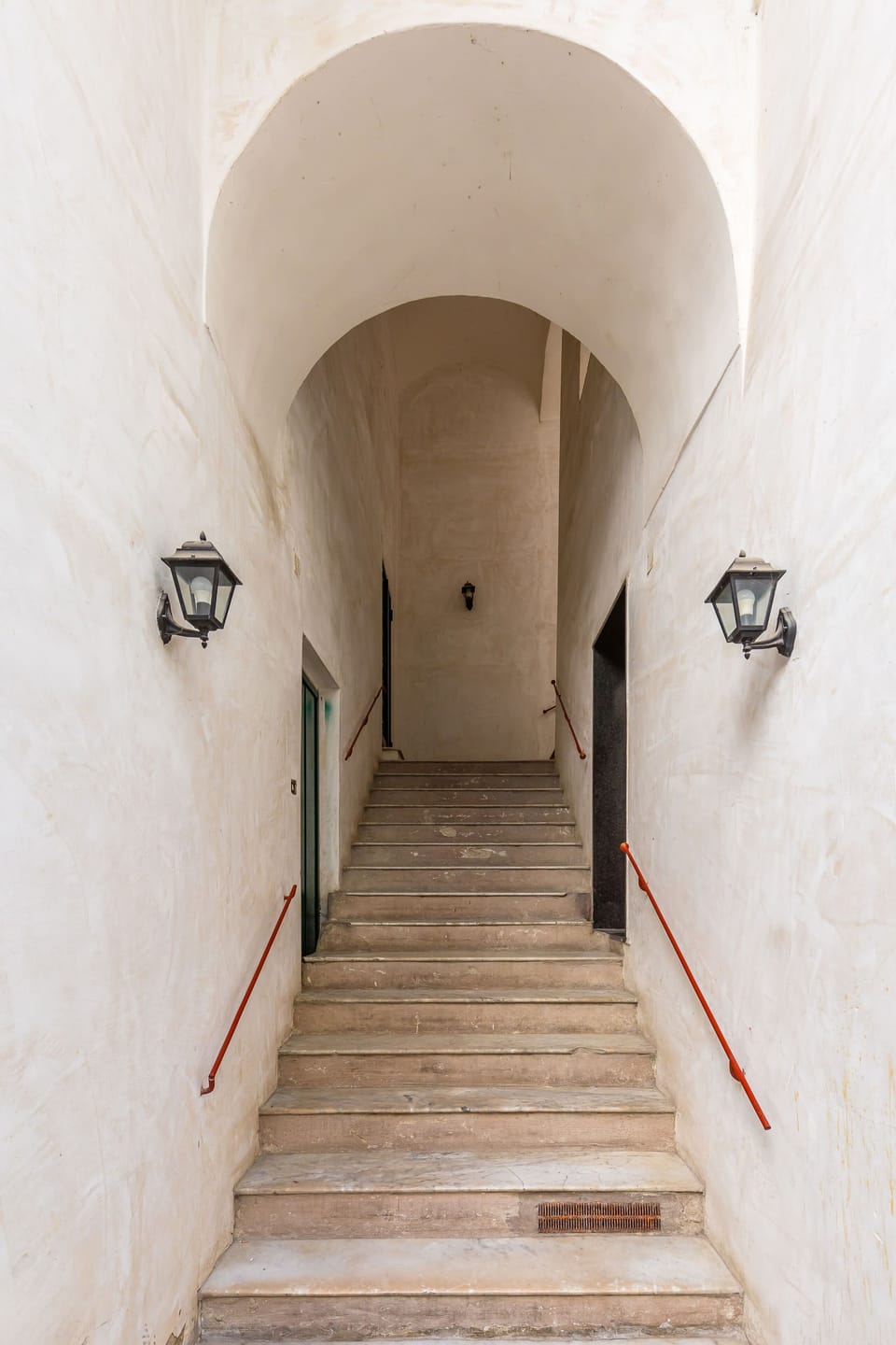 Interior entrance