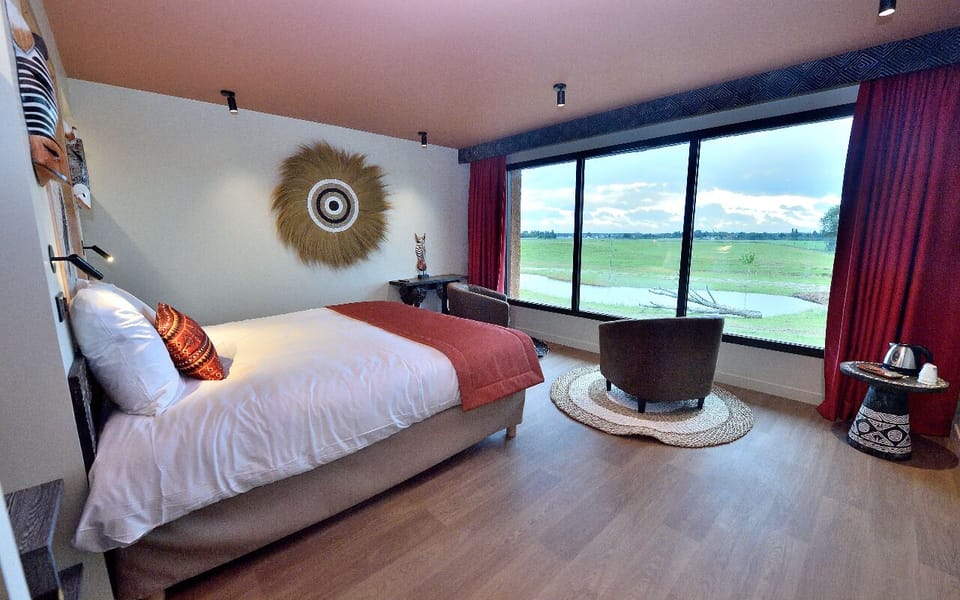 Superior Double Room, Park View | Blackout drapes, soundproofing, free WiFi