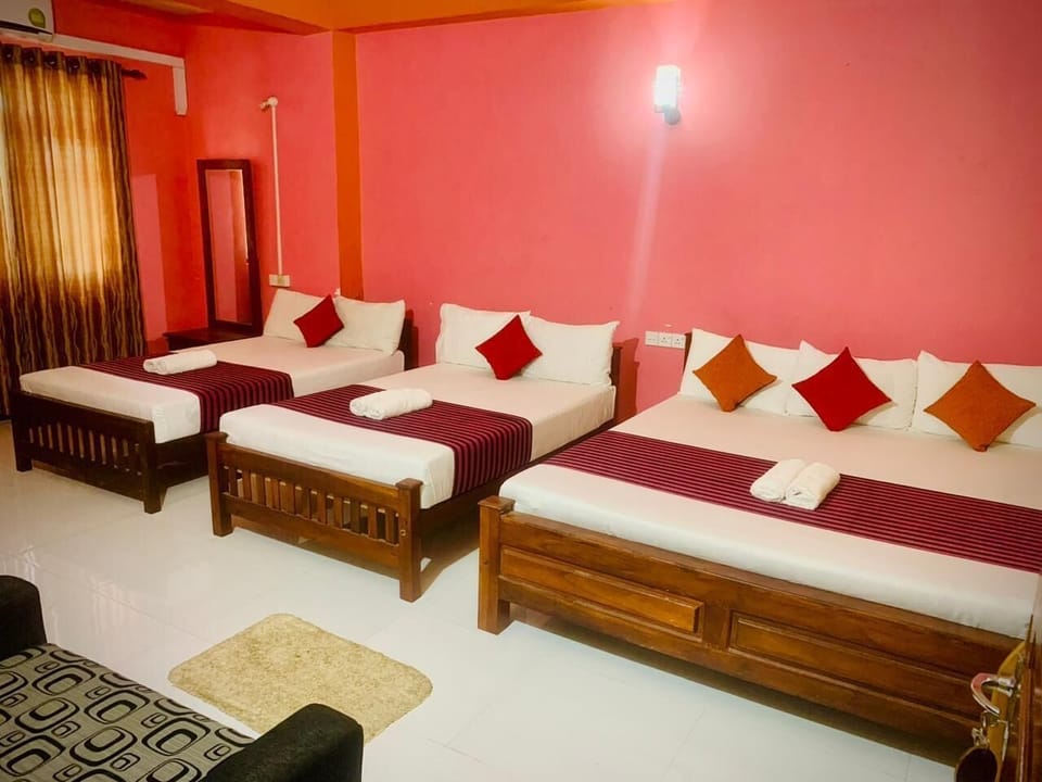 Comfort Quadruple Room, Patio, Garden View | Desk, free WiFi