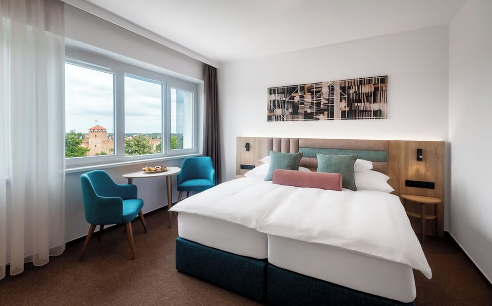 Panoramic Double Room | Minibar, in-room safe, desk, free WiFi