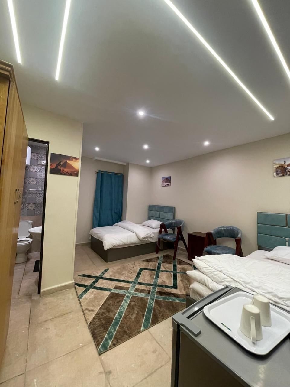 Double Room | Laptop workspace, soundproofing, iron/ironing board, free WiFi