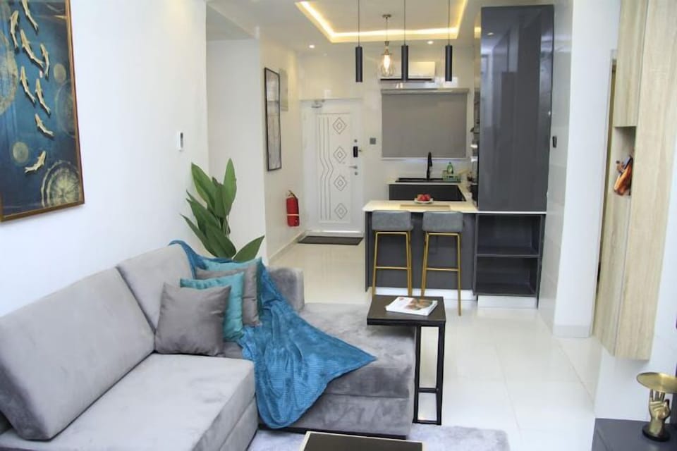 Economy Apartment, Balcony, City View | Living area | Flat-screen TV