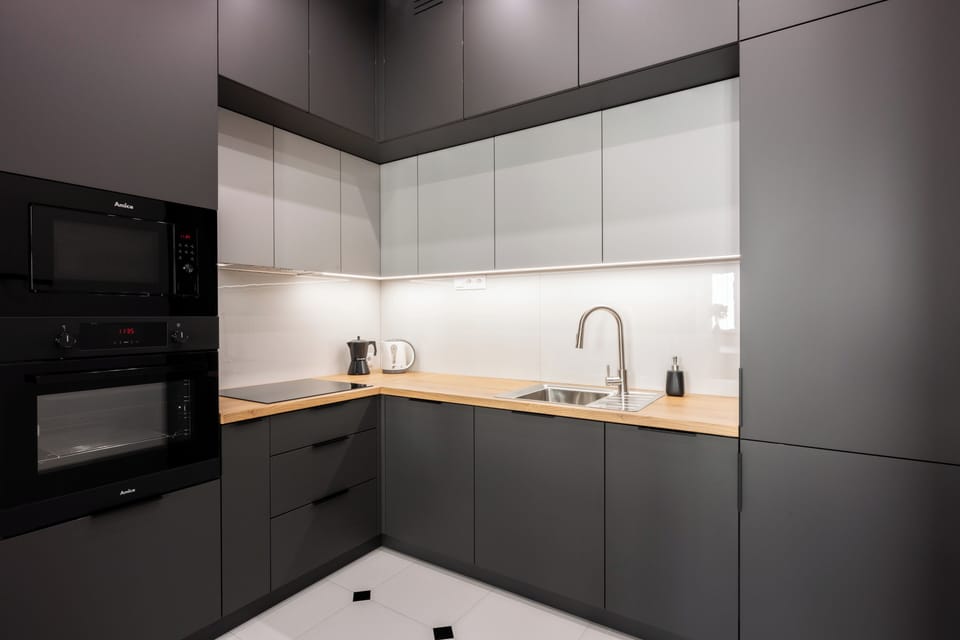 Apartment, City View | Living area