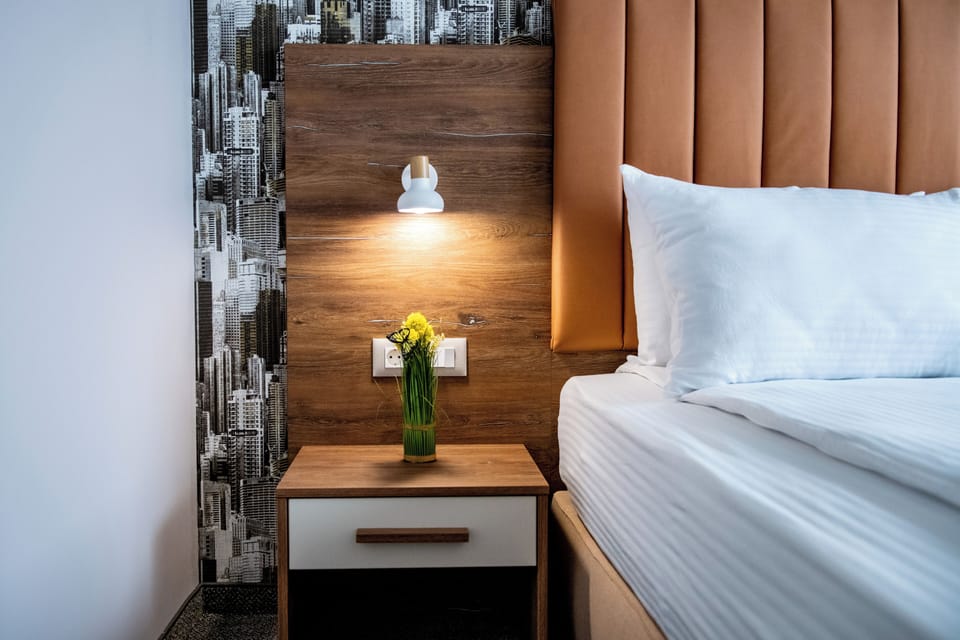 Standard Double or Twin Room | In-room safe, blackout drapes, iron/ironing board, free WiFi