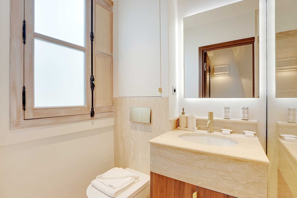 Apartment | Bathroom | Hair dryer