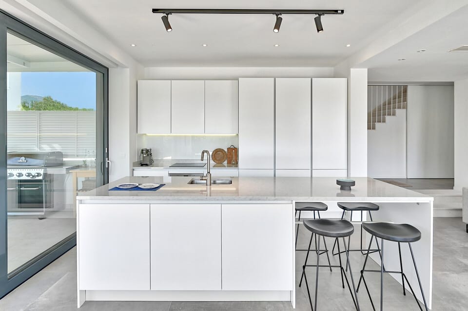 Villa | Private kitchen | Electric kettle, toaster