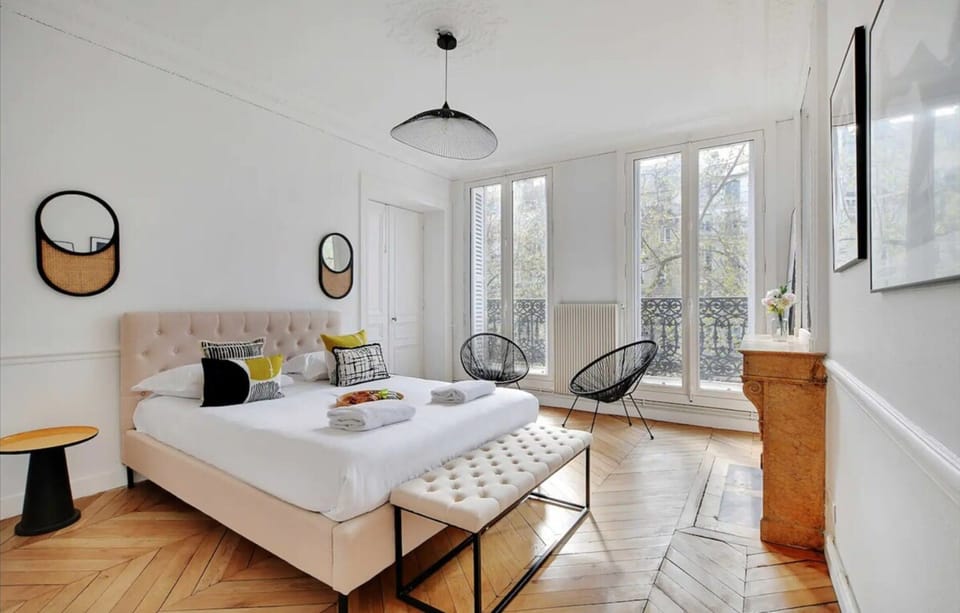 Apartment | 3 bedrooms, laptop workspace, iron/ironing board, bed sheets