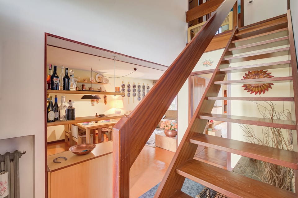 Standard Apartment, 3 Bedrooms, Balcony (Lo Stambecco - Duplex for 8 people) | Staircase