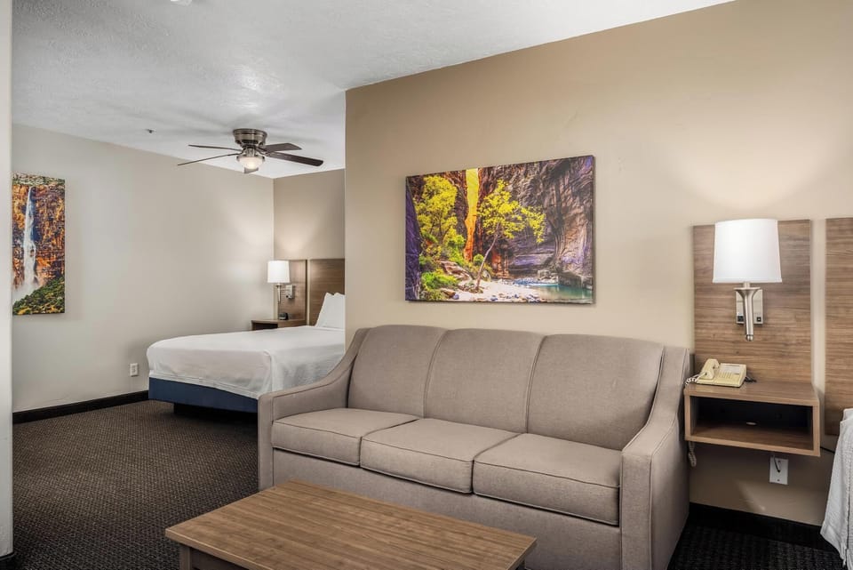 Family Room, Multiple Beds | In-room safe, desk, iron/ironing board, free WiFi