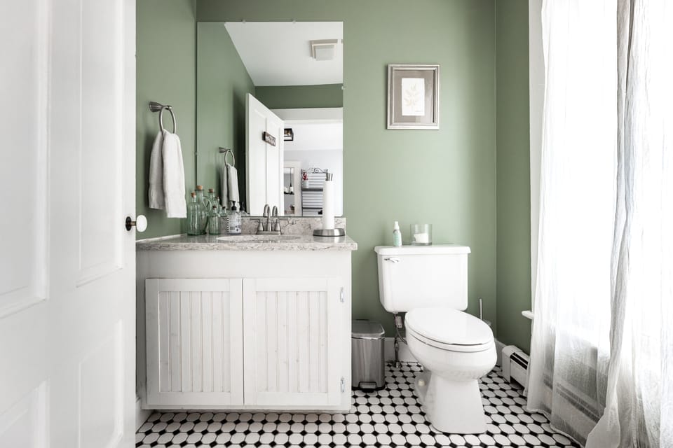 Shared bathroom