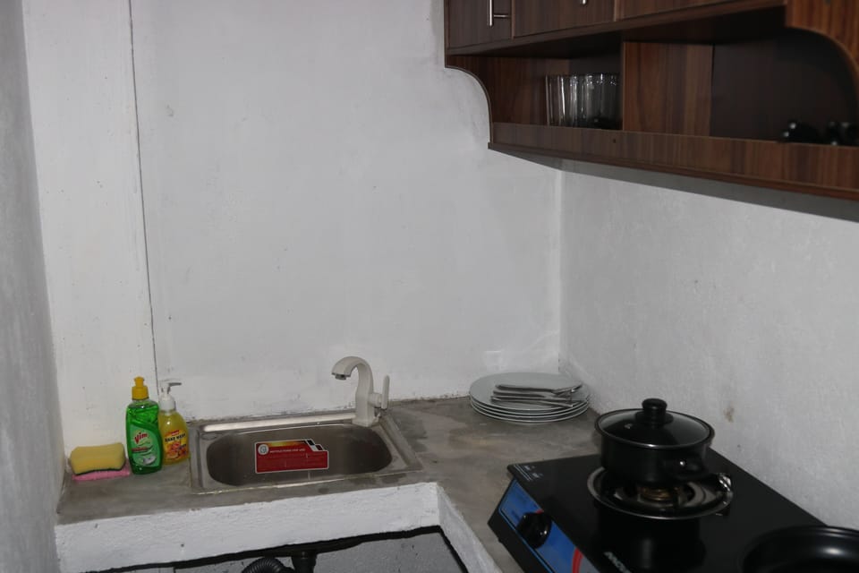 Deluxe Apartment, 2 Bedrooms, Non Smoking | Private kitchen | Full-size fridge, stovetop, cookware/dishes/utensils