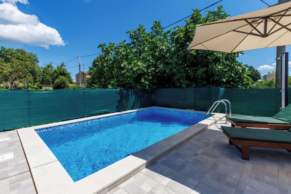 Family House, 2 Bedrooms, Balcony (House Papinka with Private Pool &) | Pool | Seasonal outdoor pool