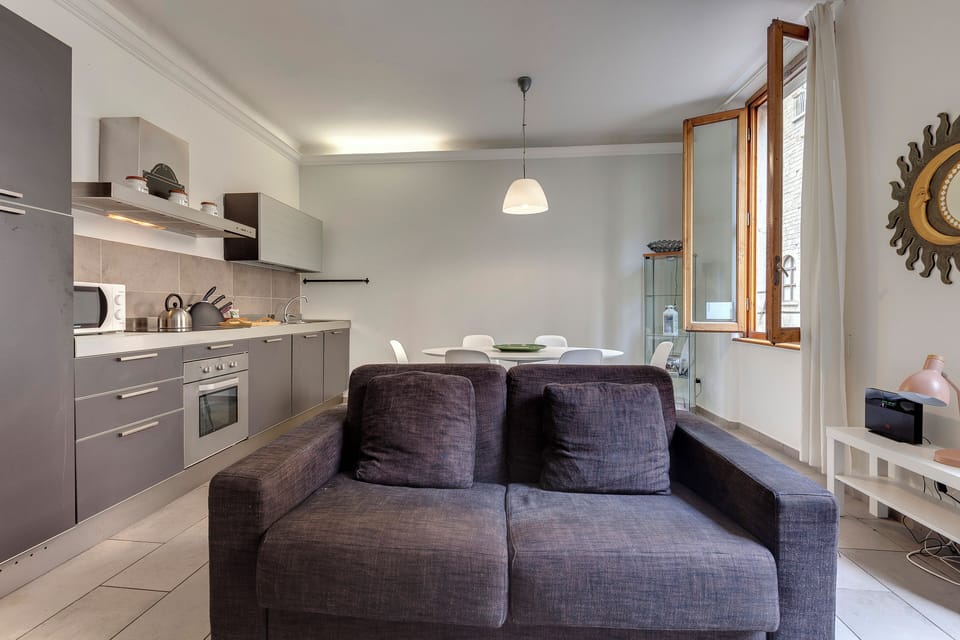 Apartment, Balcony | Living area | 24-inch LCD TV with digital channels