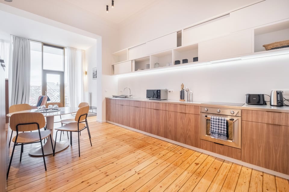 Apartment, 1 Bedroom, Balcony, Garden View | Private kitchen