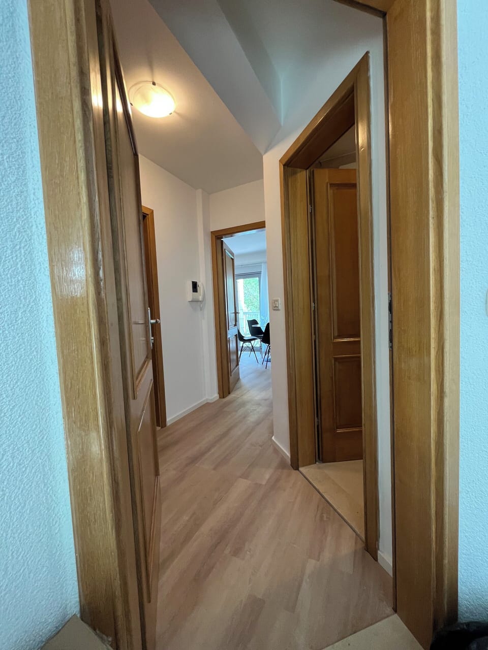 Interior entrance