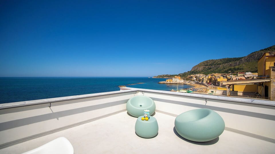 Apartment, Balcony, Sea View | Terrace/patio