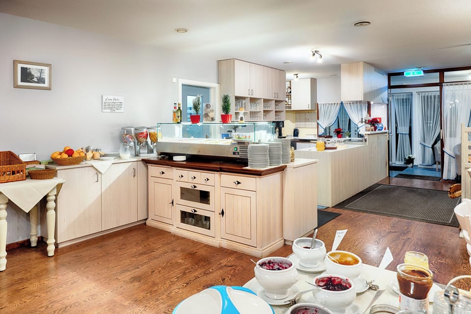Daily buffet breakfast (EUR 10 per person)