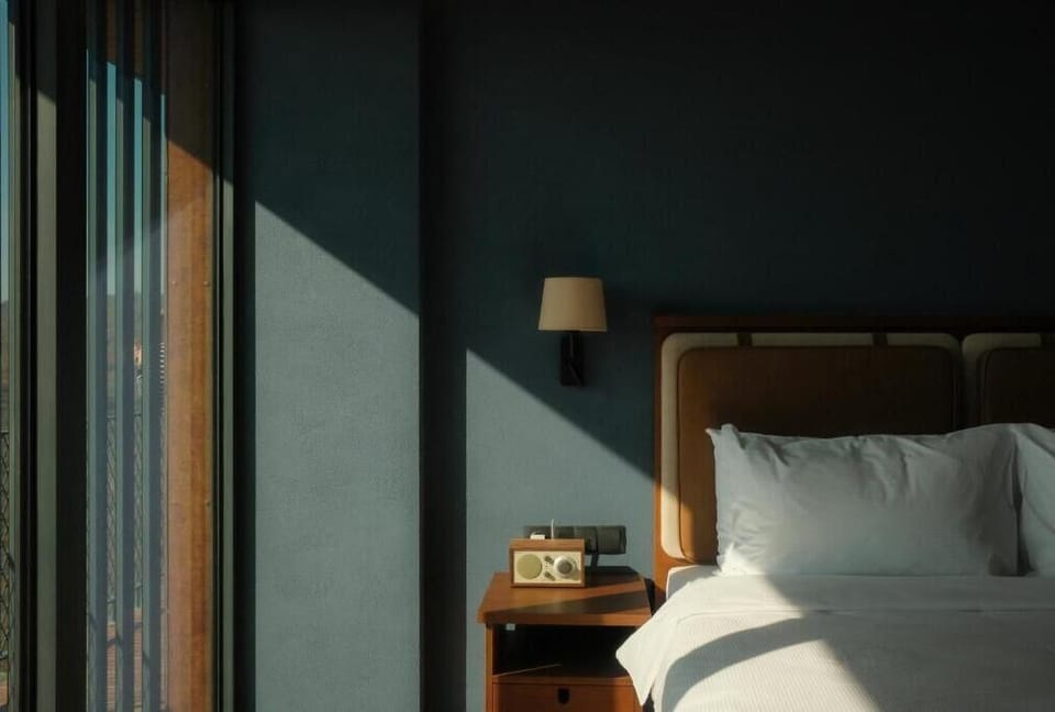 Junior Double Room, City View | In-room safe, desk, laptop workspace, blackout drapes