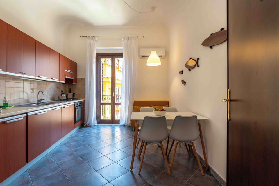 Apartment, Balcony, Partial Sea View | Private kitchen