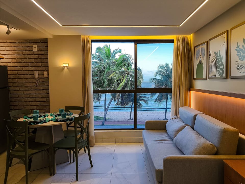 Basic Apartment | Living area | 38-inch Smart TV with satellite channels