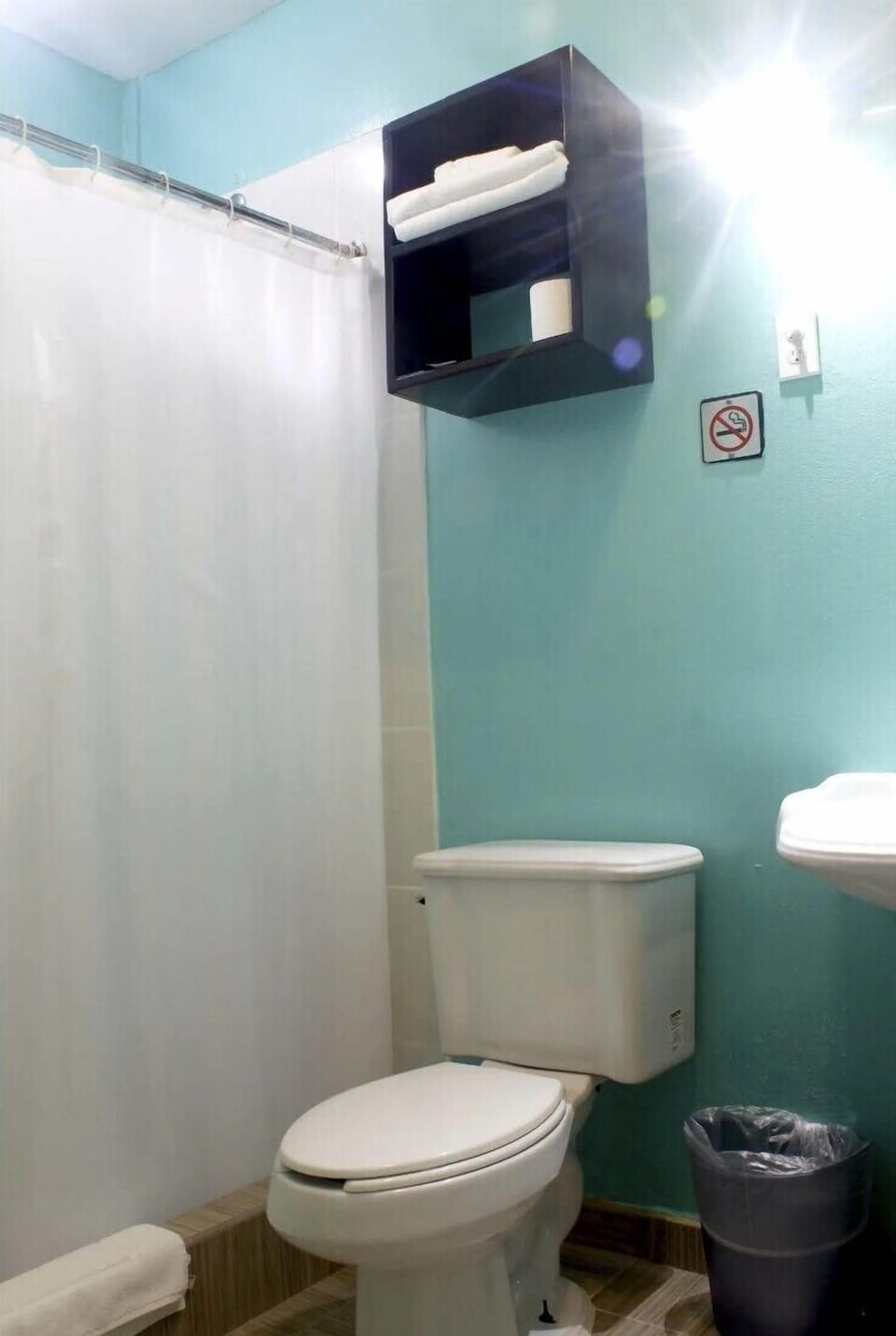 Standard Double Room, Patio | Bathroom | Shower, hair dryer, towels, soap