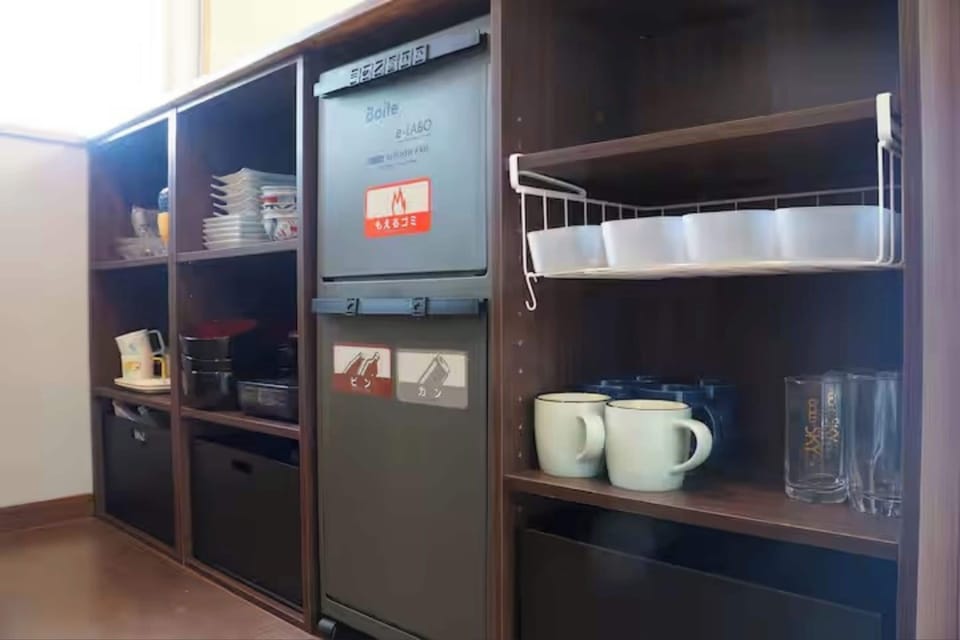 Basic House, Non Smoking, Kitchen | Private kitchen | Full-size fridge, microwave, stovetop, cookware/dishes/utensils