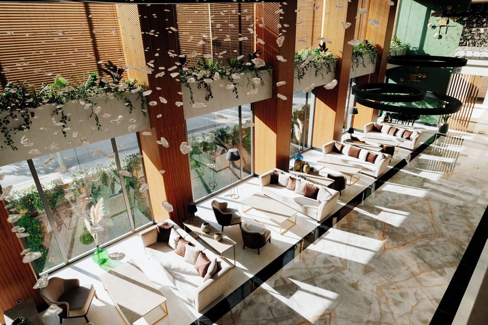 Lobby sitting area