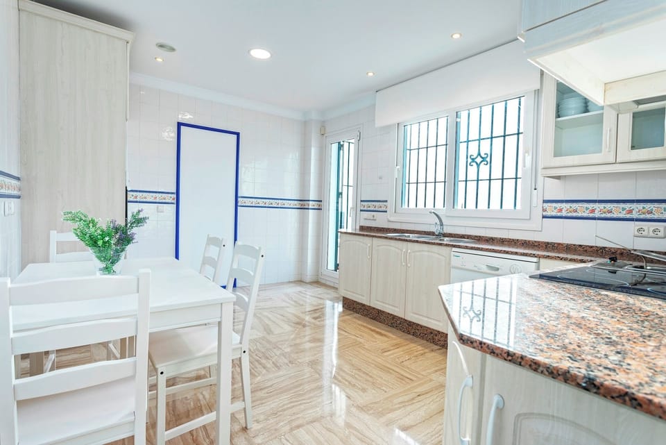Villa (6 Bedrooms) | Private kitchen | Fridge, microwave, oven, stovetop