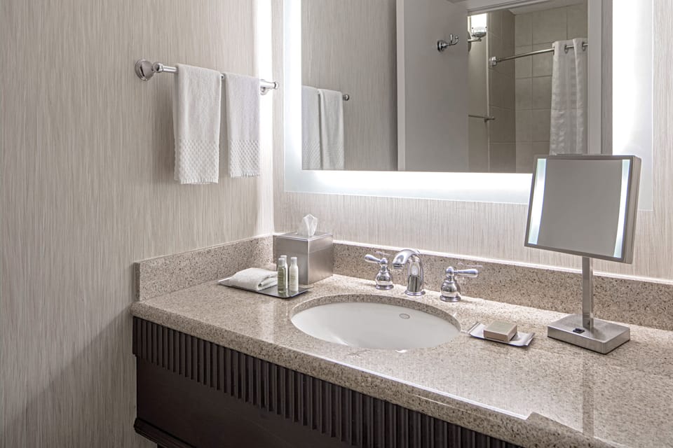 Suite, 1 King Bed, Accessible, Bathtub | 1 bedroom, premium bedding, pillowtop beds, in-room safe