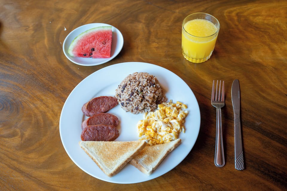 Free daily local cuisine breakfast