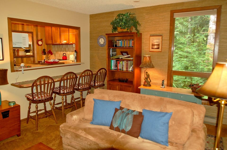 Apartment, 2 Bedrooms, Smoking, Fireplace | Living room