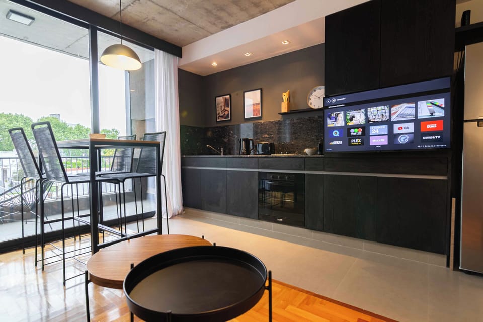 50-inch Smart TV with cable channels